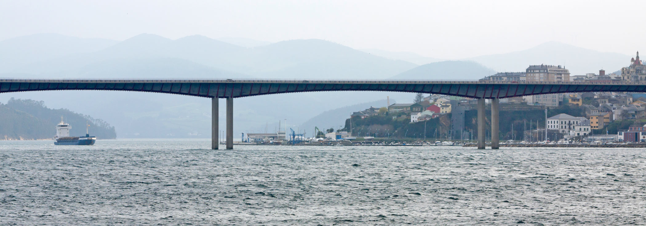 Vessel at port of Ribadeo